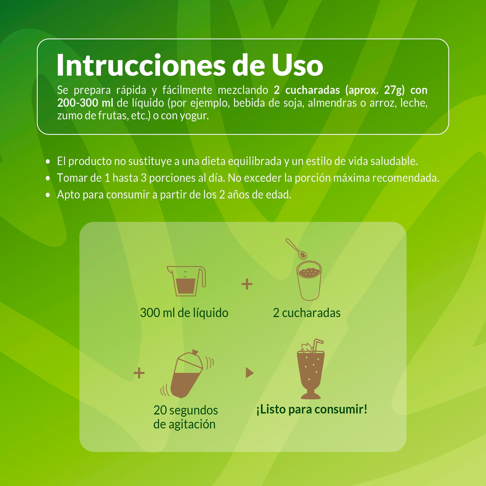 Cómo preparar el batido proteico sabor coffe shot Living Foods.