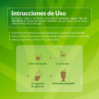 Cómo preparar el batido proteico sabor coffe shot Living Foods.