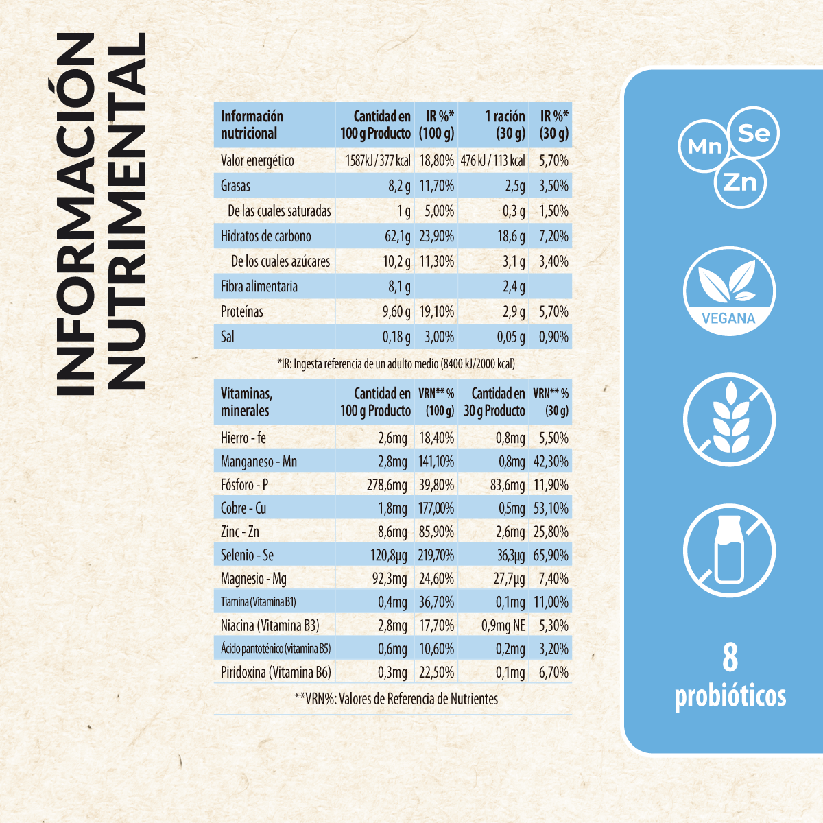 Nutrimind Batido Orgánico (Calabaza y Plátano)