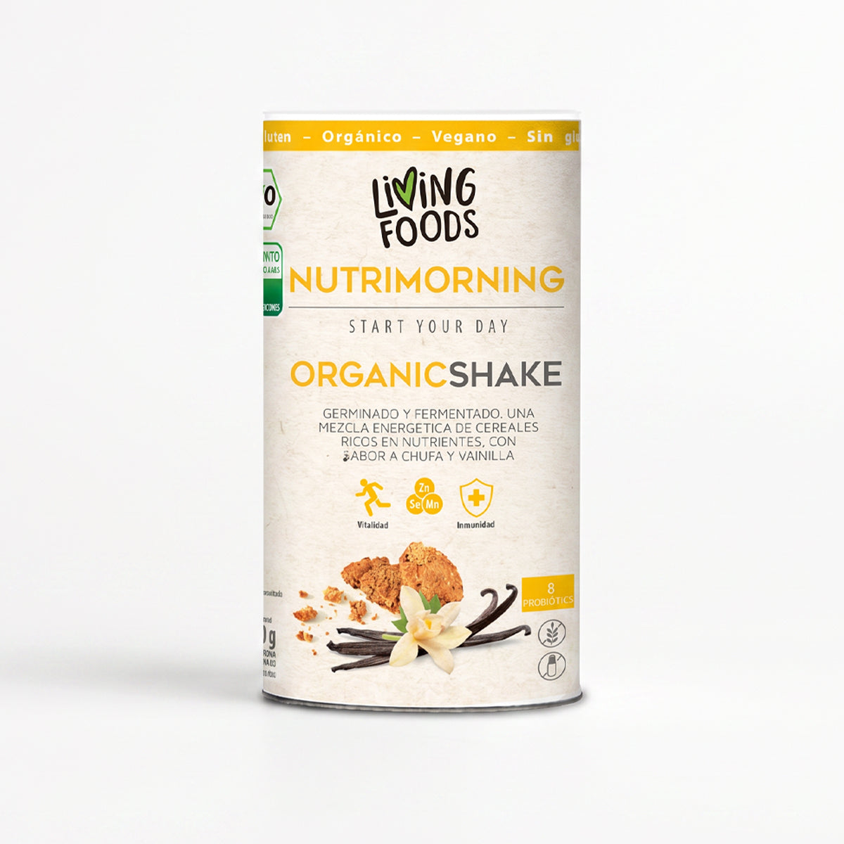 Nutrimorning Batido Orgánico (Vainilla y Manzana)