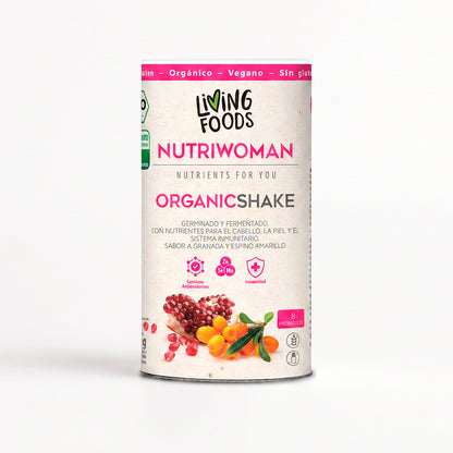Nutriwoman Batido Orgánico (Granada y Espino Amarillo)
